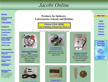 Tablet Screenshot of jacobs-online.biz
